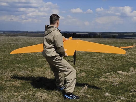 Gas Detection-UAV airplane type
